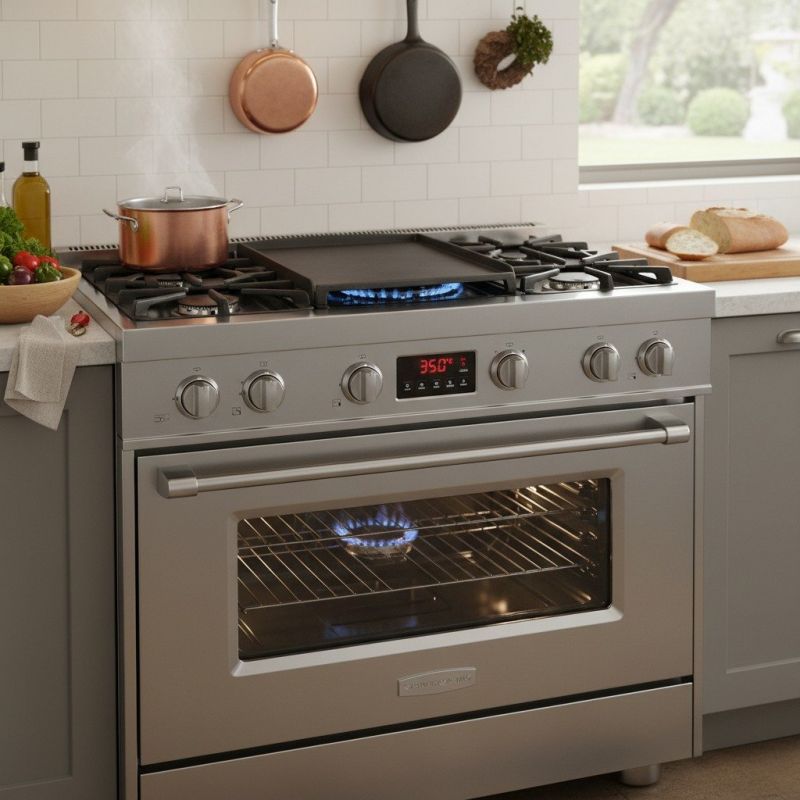 Kitchen Stove Installation